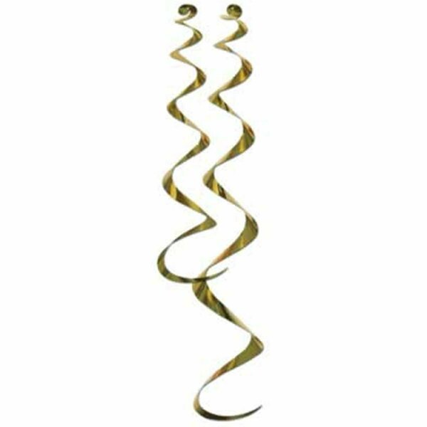 Goldengifts Twirly Whirly - Gold, 6PK GO3351059